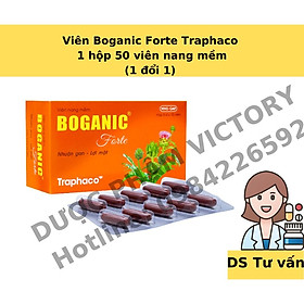 Mua Viên Boganic Forte Trapha 1 hộp 50 viên nang mềm