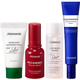 Bộ Sản Phẩm Dưỡng Da Được Yêu Thích Nhất Mamonde Most Loved Mini Kit