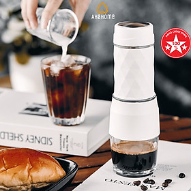 Mua Máy pha cà phê cầm tay AHAHOME Basic MECF88 nén thủ công nhỏ gọn tiện cho gia đình  đi làm mang đi du lịch - Hàng Chính hãng