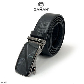 Thắt lưng nam da bò, khóa từ DLM77