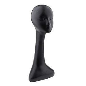 Hình ảnh Pro Female Display Mannequin Head w/ Long Neck & Small Shoulder 22.4