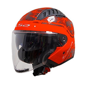 Mũ Bảo Hiểm 3/4 Hai Kính LS2 OF600 Copter