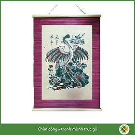 Mua Tranh Chim công - Tranh Đông Hồ - Tranh khắc gỗ dân gian