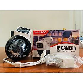 Camera Yoosee 2305D Ngoài Trời 2 Mắt 5.0Mpx Siêu Nét Góc Nhìn Rộng - Hàng Chính Hãng - CAMERA KHÔNG THẺ