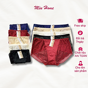 Quần lót ren miuhome bigsize 50-100kg mềm mịn cao cấp