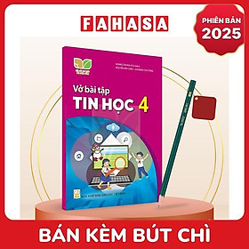Sách Giáo Khoa Vở Bài Tập Tin Học 4 (Kết Nối) (Phiên Bản 2025) - Kèm Bút Chì