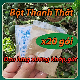 Mua Combo 20 gói bột cây mật nhân Họ Thanh Thất Hòa Bình