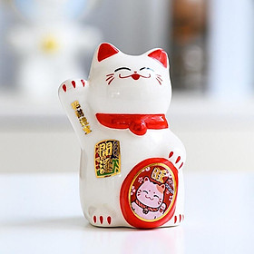 Mua Tượng mèo thần tài trang trí may mắn