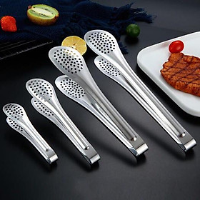 Mua Kẹp gắp bánh  gắp đá  thức ăn  trái cây bằng inox cao cấp