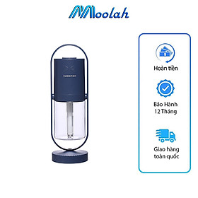 Mua Máy Phun Sương Tạo Ẩm Không Khí Xông Tinh Dầu Mini Để Bàn Có Đèn Led RGB Đổi Màu Xoay 360 Độ Máy Lọc Không Khí Mini Kiêm Đèn Ngủ Tạo Độ Ẩm Có Ion Âm Dưỡng Ẩm Da Thơm Phòng Và Đuổi Muỗi Sạc USB Tiện Lợi  - ML011