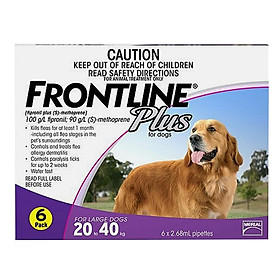 Hình ảnh Thuốc Nhỏ Rận Cho Chó Từ 20-40Kg Frontline Plus