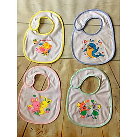 Set 5 yếm dán sơ sinh vải cotton-ngau nhien