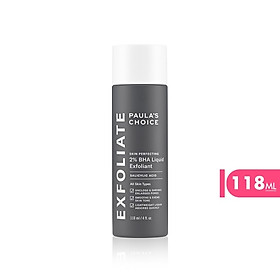 Dung dịch loại bỏ tế bào chết Paula s Choice Skin Perfecting 2% BHA Liquid