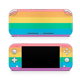 Mua Skin decal dán Nintendo Switch Lite mẫu 7 màu pastel cầu vồng (dễ dán  đã cắt sẵn)