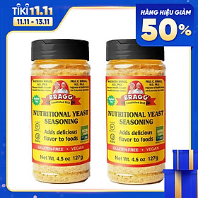 Men Dinh Dưỡng Nutritional Yeast Bragg 127g combo 2 hộp