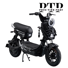 Xe Máy Điện DK Apollo - Bản 4 Bình 20Ah - Đen Sần
