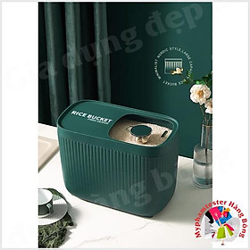 THÙNG ĐỰNG GẠO CHỐNG MỐI MỌT PHONG CÁCH BẮC ÂU