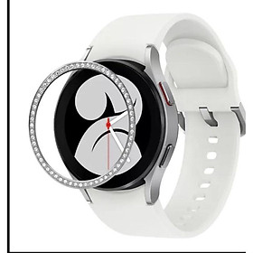 Khung viền bezel ( benzen ) đính hạt dành cho Samsung Galaxy Watch 4 40mm và Watch 4 44mm