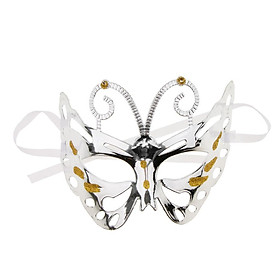 Butterfly Eye Half Face Mask Halloween Cosplay Party Fancy Dress