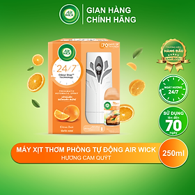 Máy xịt thơm phòng AIRWICK hương Cam Quýt, Anh Quốc, hương thơm thanh mát