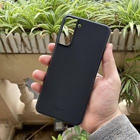 Ốp lưng Ou Case cho Samsung Galaxy S21/S21 5G silicon dẻo màu đen chống bám vân tay, có gờ bảo vệ camera- Hàng nhập khẩu