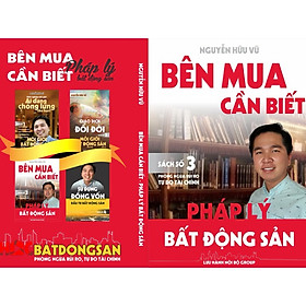 Download sách Sách Pháp Lý Bất Động Sản Nguyễn Hữu Vũ - Bên Mua Cần Biết - Sách Giấy