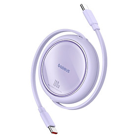 Mua Cáp Baseus Free2Pull Retractable Charging Cable  20W sạc nhanh Type C to Light-ning Dây Rút- Hàng Chính Hãng