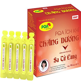 Hình ảnh 4 Hộp Ích Khí Thăng Dương PQA Hỗ Trợ Giảm Các Triệu Chứng Sa Tử Cung, Điều Bổ Tỳ Vị Hộp 10 Ống