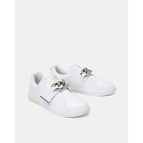 Giày Thể Thao Sneaker Nữ JUNO Connect 3cm TT03042 - Màu trắng - 36