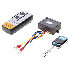 12V 50ft Wireless Remote Control Kit for Truck Jeep ATV Winch KLS-205/2