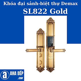 Mua Khóa Đại Sảnh - Biệt Thự Demax SL822 Gold. Hàng Chính Hãng