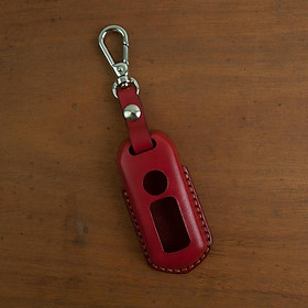 BAO DA CHÌA KHÓA DÀNH RIÊNG CHO SMARTKEY SH - BAO DA MÀU ĐỎ - ĐỒ DA BÒ NHẬP KHẨU