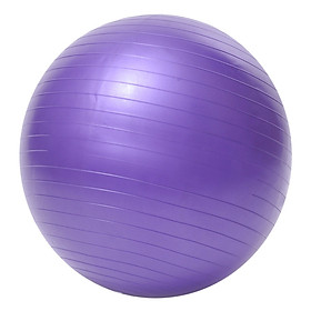 Bóng Tập Yoga Trơn Best Sport DK065TIM (65cm) - Tím + Tặng Kèm Bơm