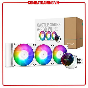 Mua Tản Nhiệt Nước AIO DEEPCOOL Castle 360EX WH A-RGB (White) (Hỗ trợ Intel 12th) - Hàng Chính Hãng