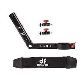 Tay Cầm Đa Năng DF DIGITALFOTO TERMINATOR Giảm Mỏi Cho Gimbal Zhiyun Crane 2,3 Đen