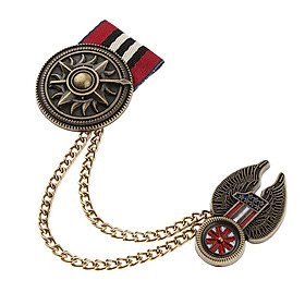 Alloy   Medal Badge Women Mens Cloth Brooch Pin Jewelry Accessory