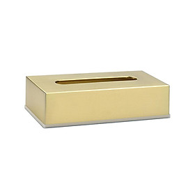 Rectangular Tissue Box Holder Paper Container Vanity Dresser Night Stand