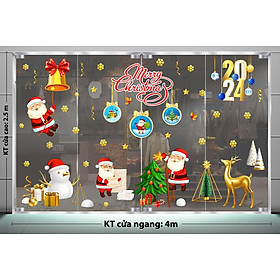 Mua Decal trang trí NOEL 2024 combo số 109