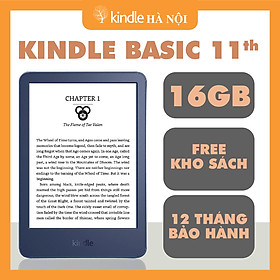 Máy đọc sách New Kindle 11th 2022 16GB - Hàng nhập khẩu - Xanh Denim