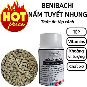 Hủ 10G Benibachi Nấm Nhung Tuyết giúp tép lột vỏ, vỏ cứng cáp hơn cho tép cảnh - Thức ăn tép cảnh | Hingaostore