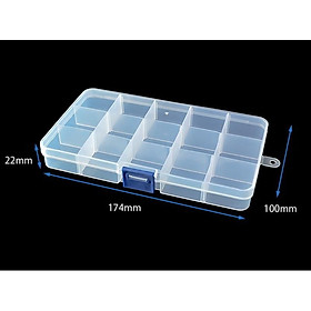 Mua HỘP ĐỰNG LINH KIỆN KHAY ĐỰNG LINH KIỆN ĐIỆN TỬ HỘP ĐỰNG IC 15 Ô