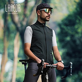 Xe đạp LAMEDA lộ xe đạp đi xe đạp mùa xuân và mùa thu nhanh khô cưỡi quần áo chống gió vest nam và nữ Color: Black Size: XXXL