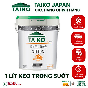 Mua  Hàng Chính Hãng - BH 2 Năm Keo chống thấm TAIKO trong suốt - Chống thấm nền gạch  nhà vệ sinh  gỗ công nghiệp (5 kg)