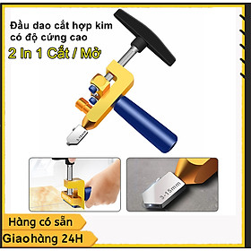 Mua Dụng cụ cắt kính  thủy tinh 2 trong 1  có bánh xe Kim cương  Máy cắt gạch gốm thủy tinh bằng tay