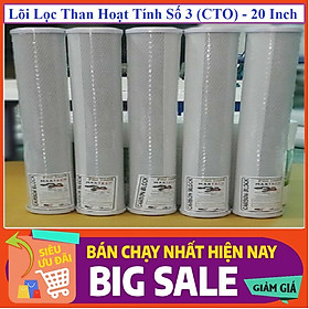 Lõi Lọc Than Hoạt Tính Số 3 (CTO) -20 Inch