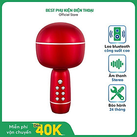 Mua Micro karaoke bluetooth không dây kiêm loa nghe nhạc mini hát kara cao cấp dành cho điện thoại YS09 siêu tiện lợi
