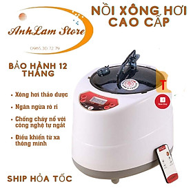 Mua  Hàng sẵn  Nồi Xông Hơi Điện Tại Nhà Mini 2L 3L 4L Dùng Cho Gia Đình  Sau Sinh  Spa - Có Tích Hợp Remote