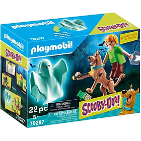 Đồ chơi nhập vai Playmobil SCOOBY-DOO Scooby & Shaggy và hồn ma bí ẩn