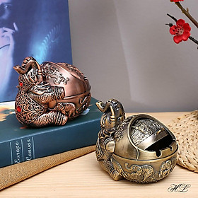 Mua Gạt tàn hợp kim kẽm Hoàng Gia họa tiết thủ công tinh xảo cao cấp sang trọng
