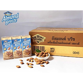 Thùng Sữa hạt hạnh nhân ALMOND BREEZE LATTE 180ml